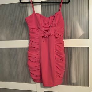 Superdown pink dress